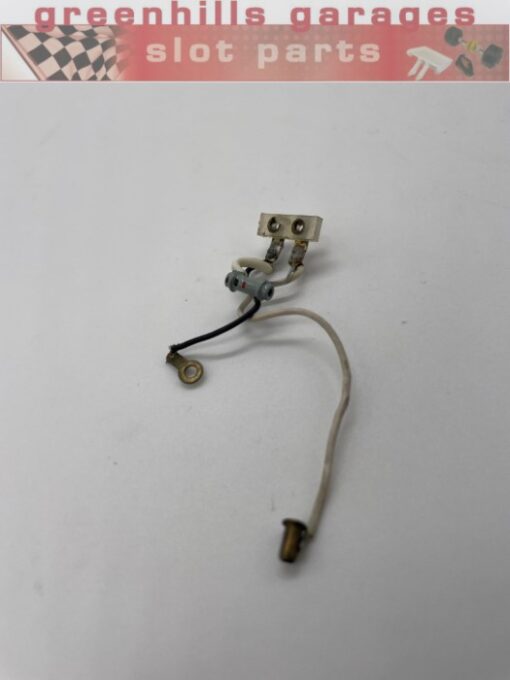 Greenhills Scalextric Vintage Loop Braid Locking Clip & Wiring - Used - P4956