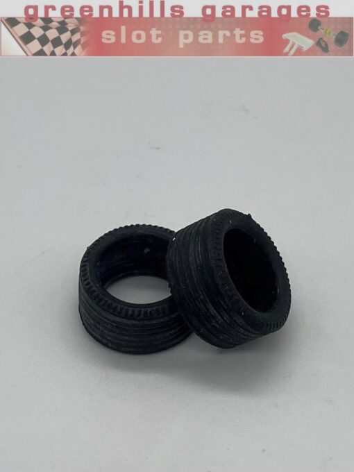 Greenhills Scalextric Lamborghini Diablo Front Tyre Pair - NEW - P10120