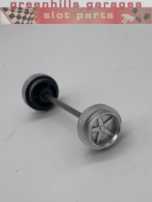 Greenhills Scalextric Sauber Mercedes LMP Front Axle & Wheels - Used - P10103