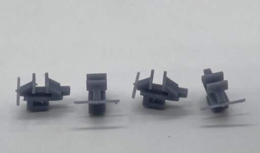 Greenhills 4 x Grey Vice's for Scalextric Pit Stop - NEW - GP69