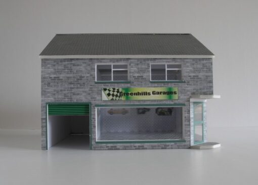 Greenhills Building Greenhills Garages Car Showroom Model 1:43 Scale - Brand New - MB41 - Image 2