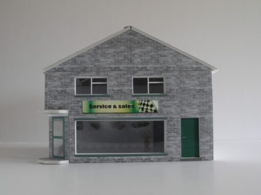 Greenhills Building Greenhills Garages Car Showroom Model 1:43 Scale - Brand New - MB41 - Image 3