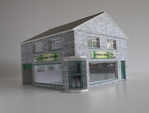 Greenhills Building Greenhills Garages Car Showroom Model 1:43 Scale - Brand New - MB41