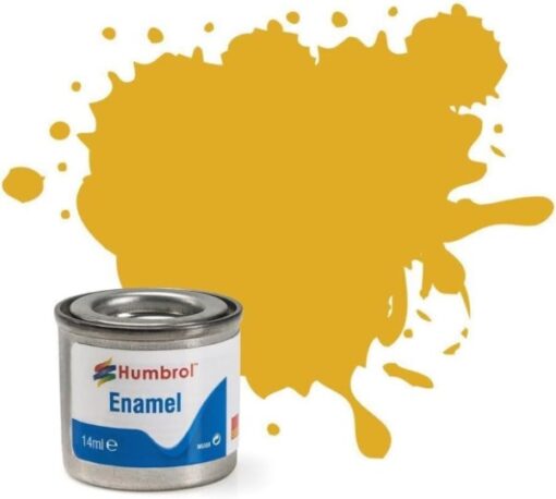 Greenhills Humbrol Gold Metallic Enamel Paint 14ml Tinlet AA0179 - C5444