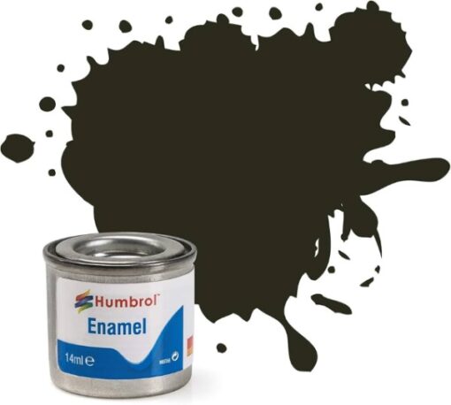 Greenhills Humbrol Gunmetal Metallic Enamel Paint 14ml Tinlet AA0583 - C5455