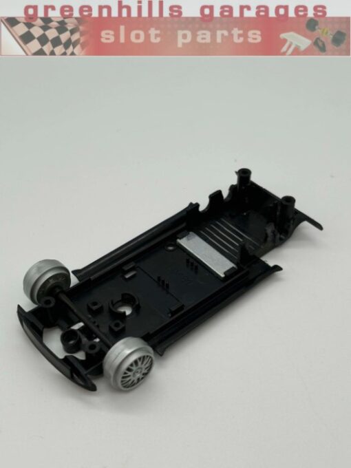 Greenhills Scalextric BMW Mini Cooper Chassis Plate & Front Wheels - Used - P10181