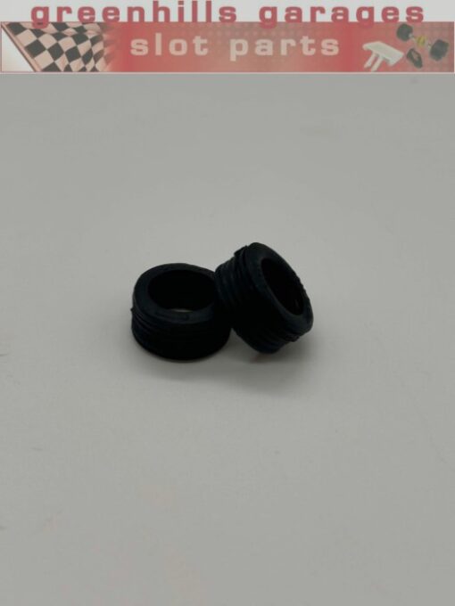 Greenhills Scalextric Mini Ribbed Tyre Pair - NEW - G101