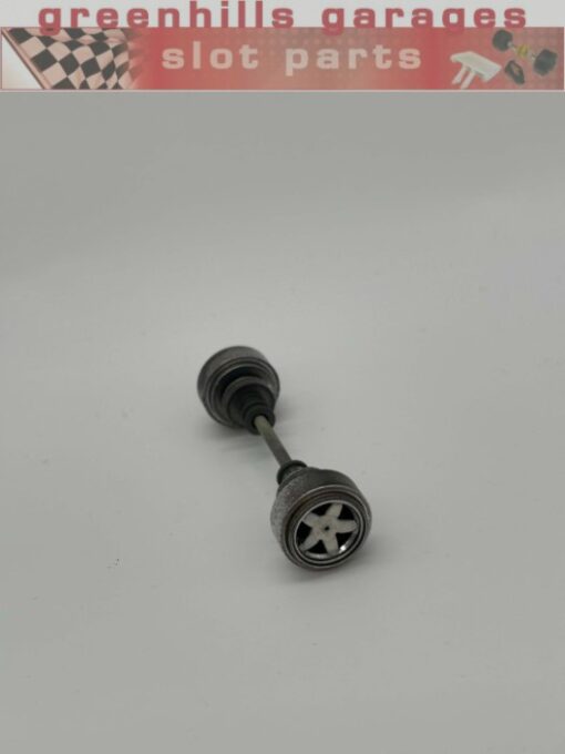 Greenhills Scalextric Audi Quattro 4x4 Front Axle & Wheels C348 C349 C458 - Used - P10212