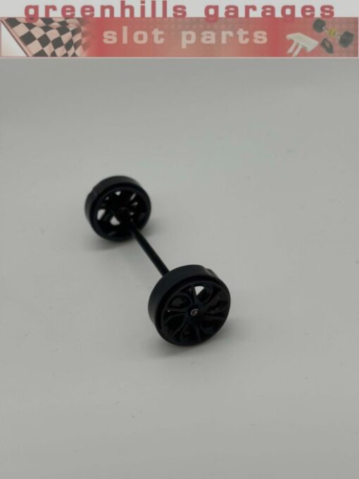 Greenhills Scalextric Jaguar C-X75 Front Axle & Wheels - Used - P10217