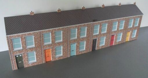 Greenhills Slot Car Building Terraced Houses Kit 1:32 Scale - Brand New - MACC611 - Image 2