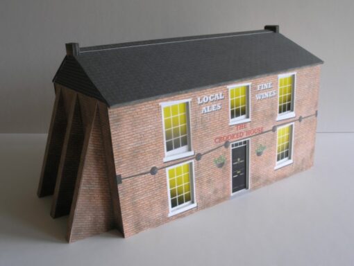 Greenhills The Crooked House Pub Building Kit 1:43 Scale - Brand New - MACC871