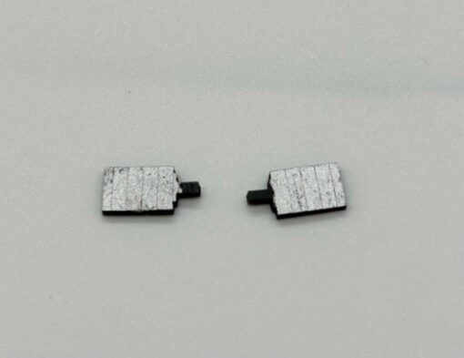 Greenhills Black with Silver Wing Mirror Pair for Scalextric Ford Escort Cosworth - NEW - GP77