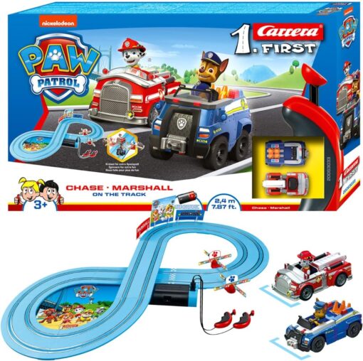 Greenhills Carrera First Paw Patrol On The Track Chase & Marshall Set 20063033 - NEW - CW11