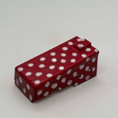 Greenhills Scalextric Superstox Red Polka Dot Painted Bonnet - NEW - F1136
