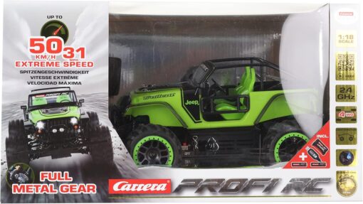 CW24 Greenhills Carrera RC Jeep Trailcat PX Carrera Profi RC 1:18 Scale 370183019 - BNIB - Image 7