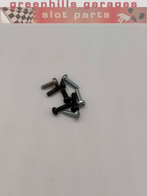 Greenhills Scalextric Mixed Screws x 8 - Used - P10380