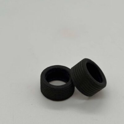 Greenhills Scalextric Subaru Impreza Tyre Pair for Front or Rear - Used - P10357