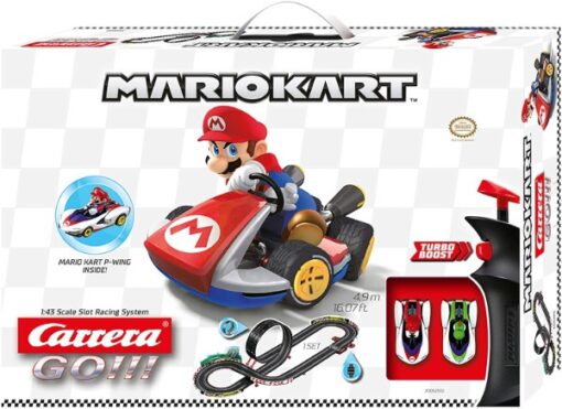 Greenhills Carrera GO!!! Mario Kart P-Wing 1.43 Scale Race Set 20062532 - NEW - BS9