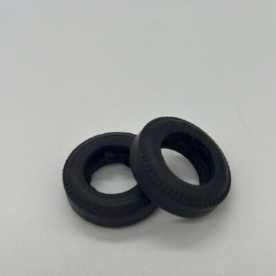 Greenhills Scalextric Shark Nose Ferrari C62 Front Tyre Pair - Used - P10414