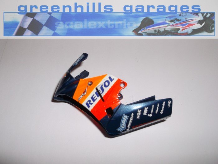 Greenhills Scalextric Moto GP Honda Repsol Rossi No.46 C6000 Fairing Used P2319